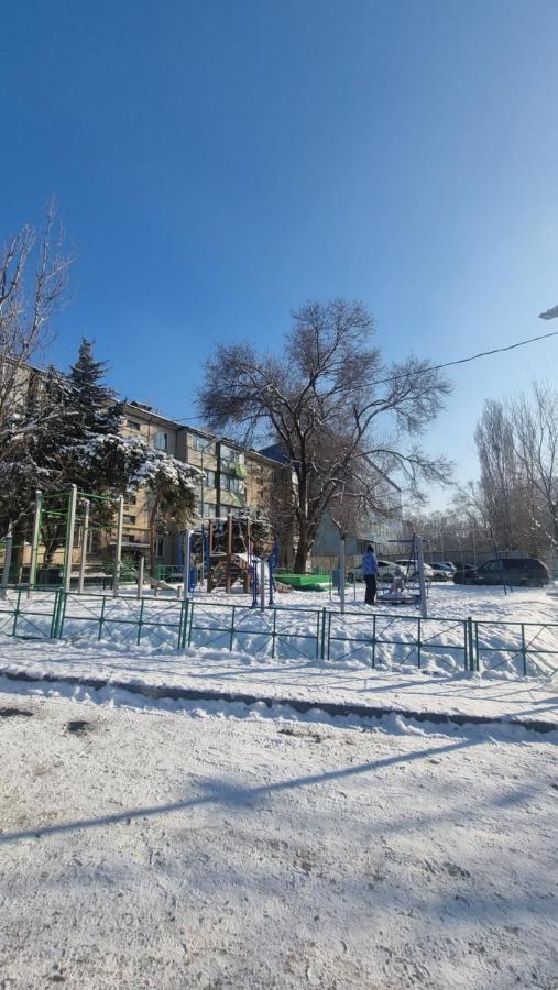Apart Рядом С Mega Аlma-Ata Almaty Bagian luar foto